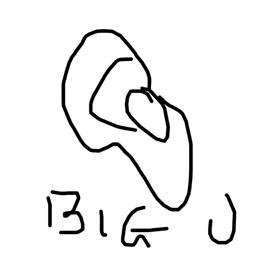 Ear drawing by joolz
