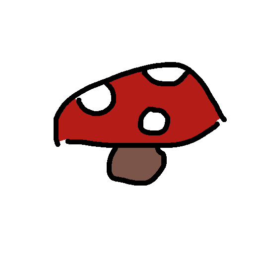 Mushroom drawing by kyle