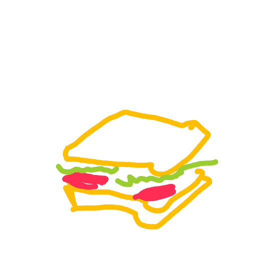 Sandwich drawing by mjolnirbear