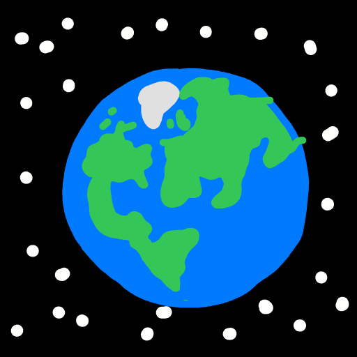 Earth drawing by WonorCisdom