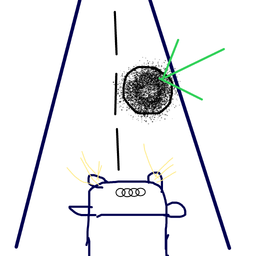 Pothole drawing by audi-craft