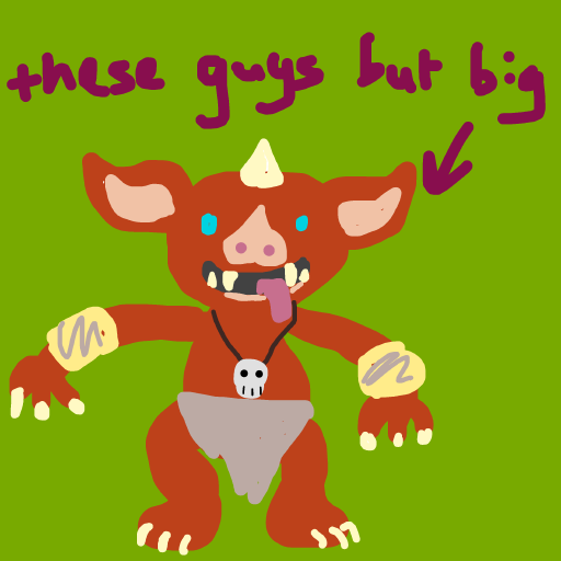 Moblin drawing by knoxy