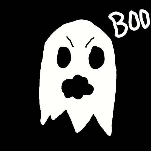 Ghost drawing by Purokushi