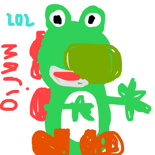 Yoshi drawing by oxox