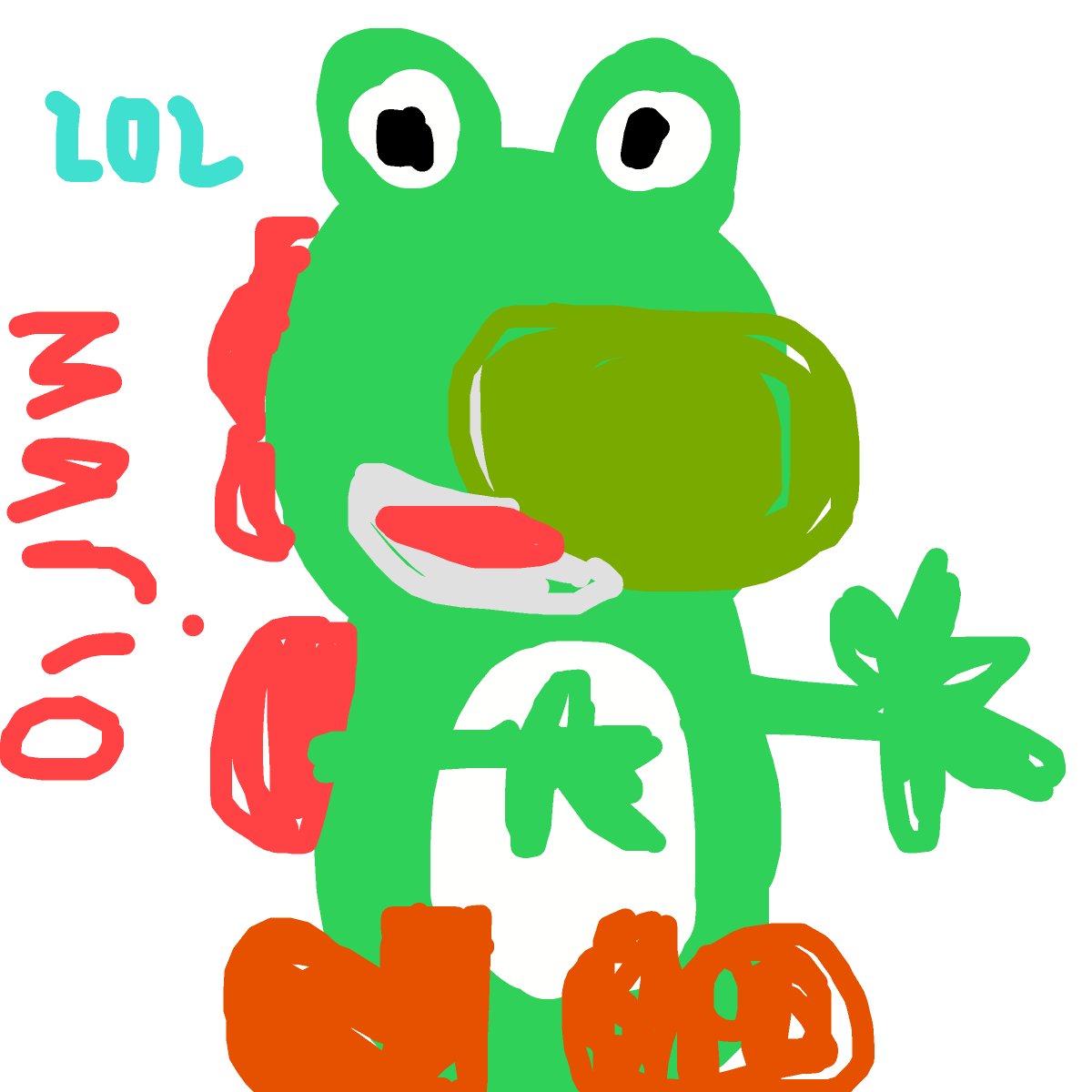 Yoshi drawing by oxox