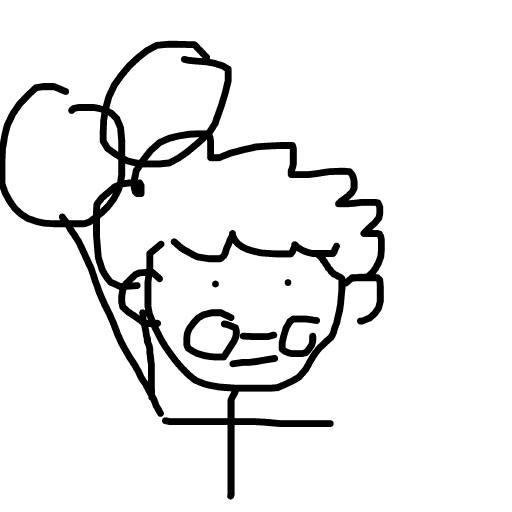 Clown drawing by lili