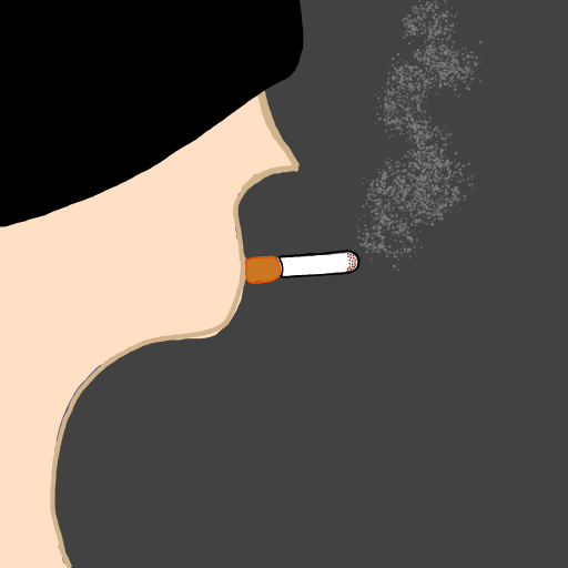 Cigarette drawing by marimou