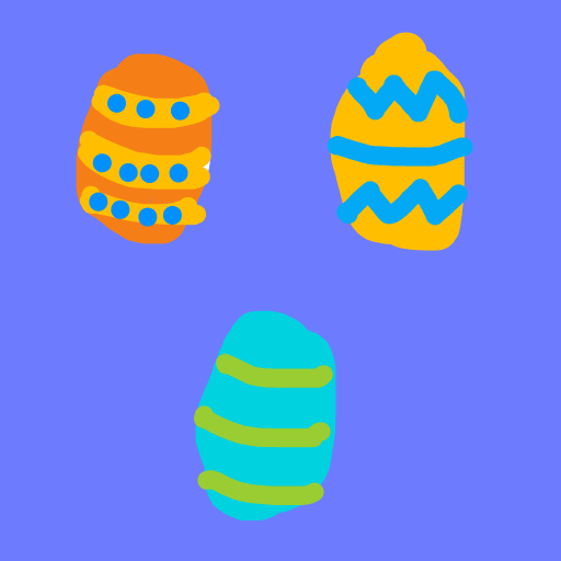 Easter Egg drawing by wave-zest-painter