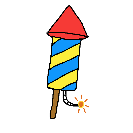 Firework drawing by kyle