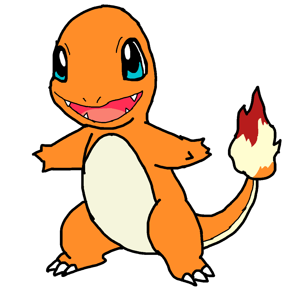 Charmander drawing by kyle