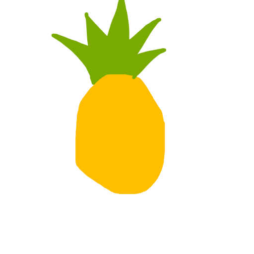 Pineapple drawing by brianviolin