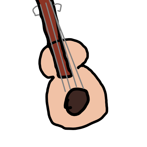 Guitar drawing by Juliezzz