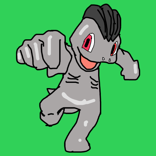 Machop drawing by dan