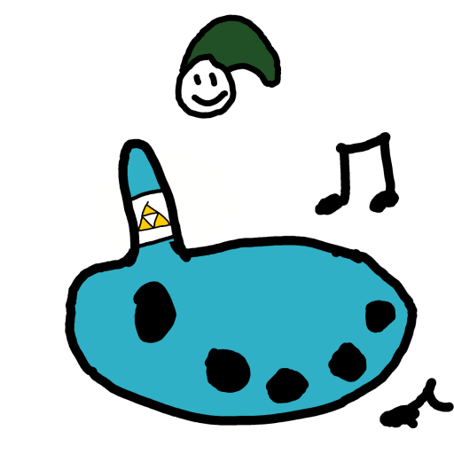 Ocarina drawing by ismael