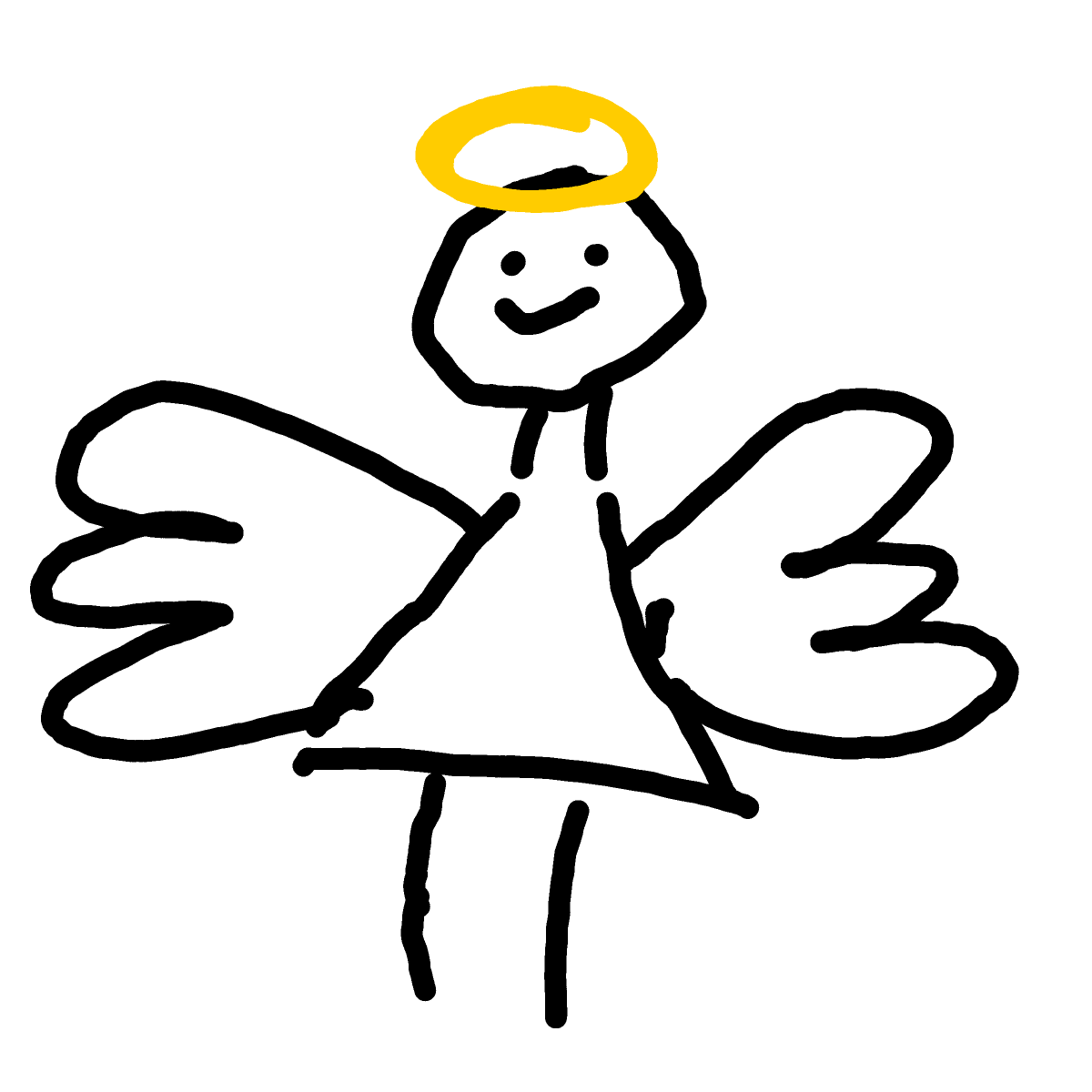 Angel drawing by ismael