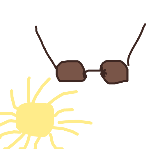Sunglasses drawing by tirza