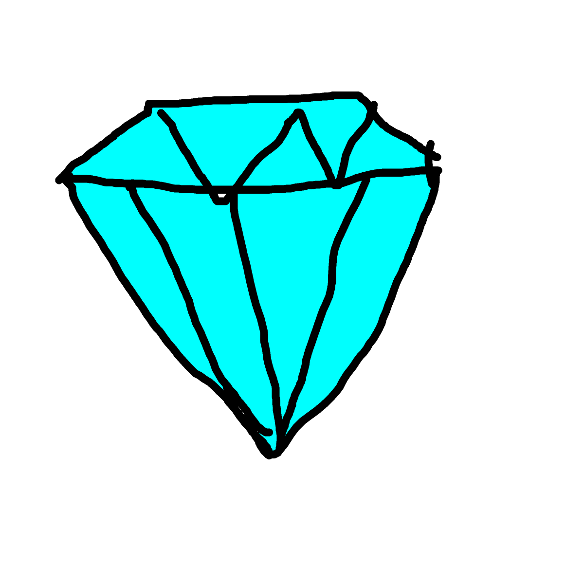 Diamond drawing by troy