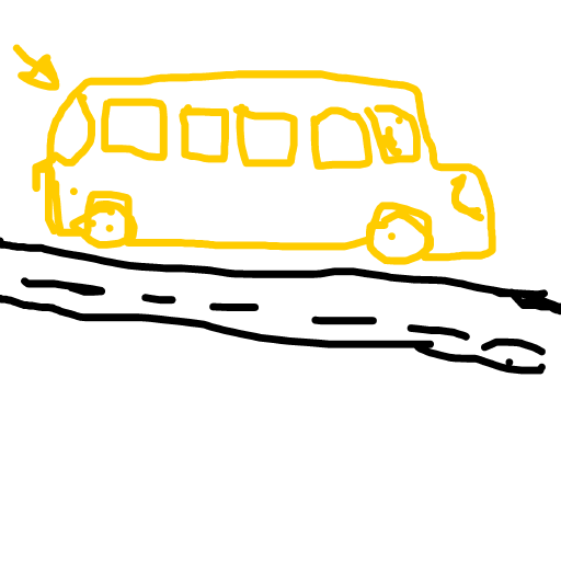School Bus drawing by delta-hyper-spire