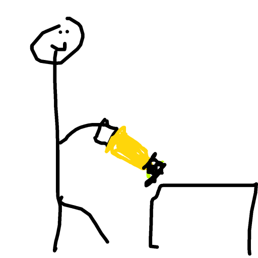 Glue drawing by el fardoni