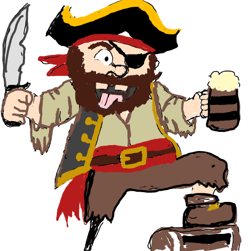 Pirate drawing by manders