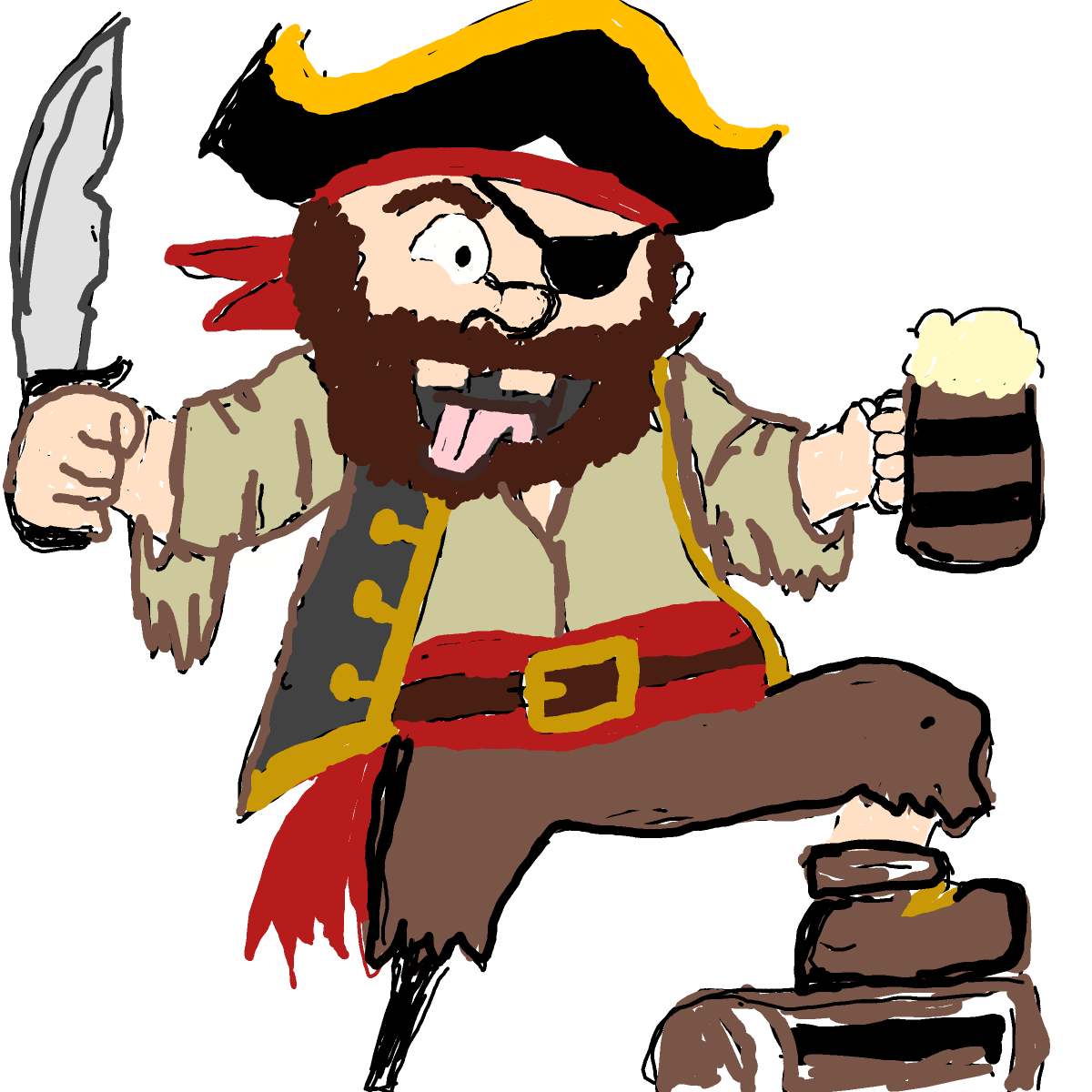 Pirate drawing by manders