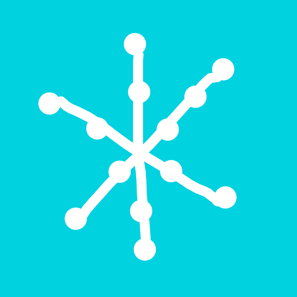 Snowflake drawing by countnicula
