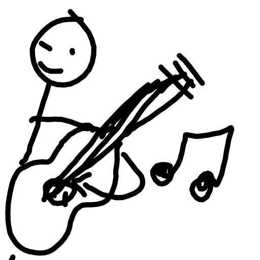 Guitar drawing by sea-wave-artist