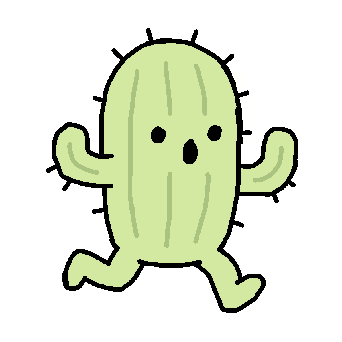 Cactus drawing by kyle