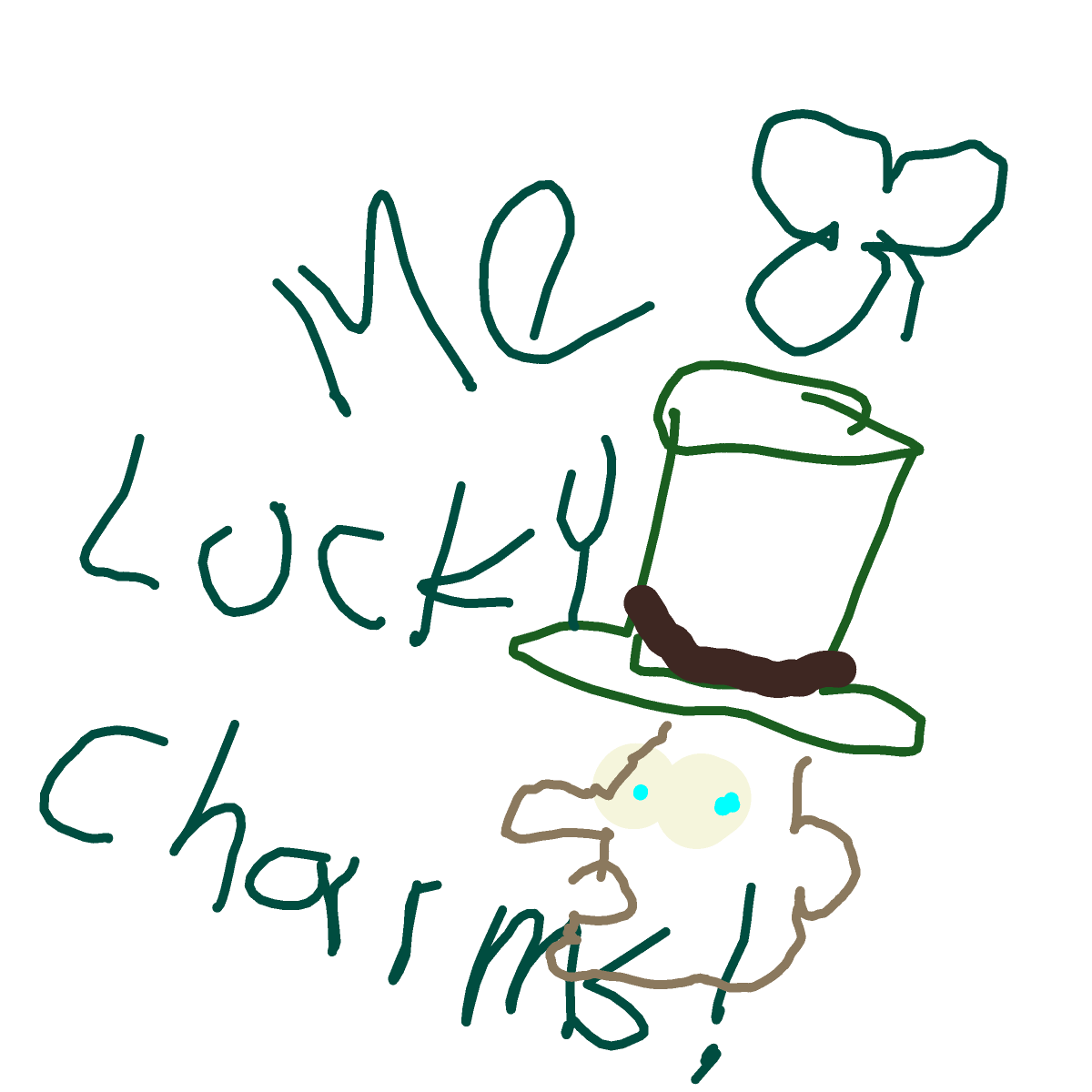 Leprechaun drawing by moon-super-realm