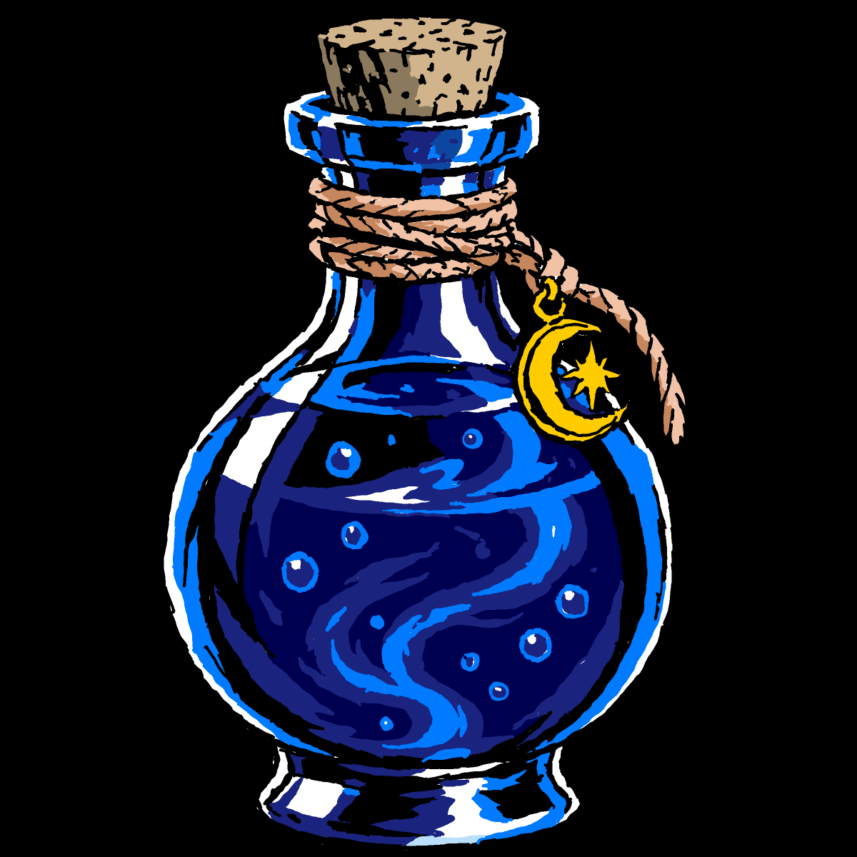 Potion drawing by Guardianoflives