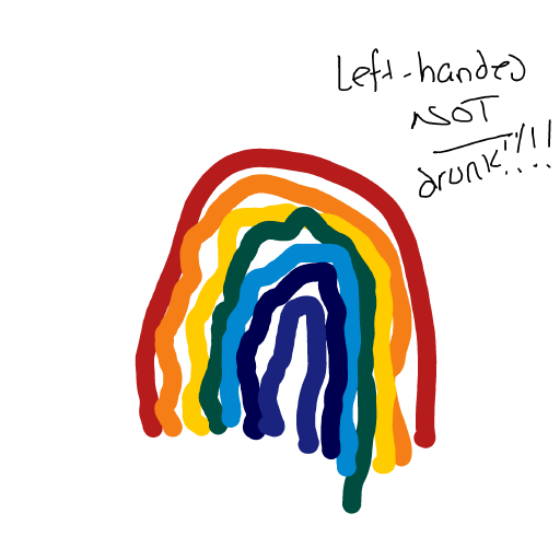 Rainbow drawing by fresh-paint-king
