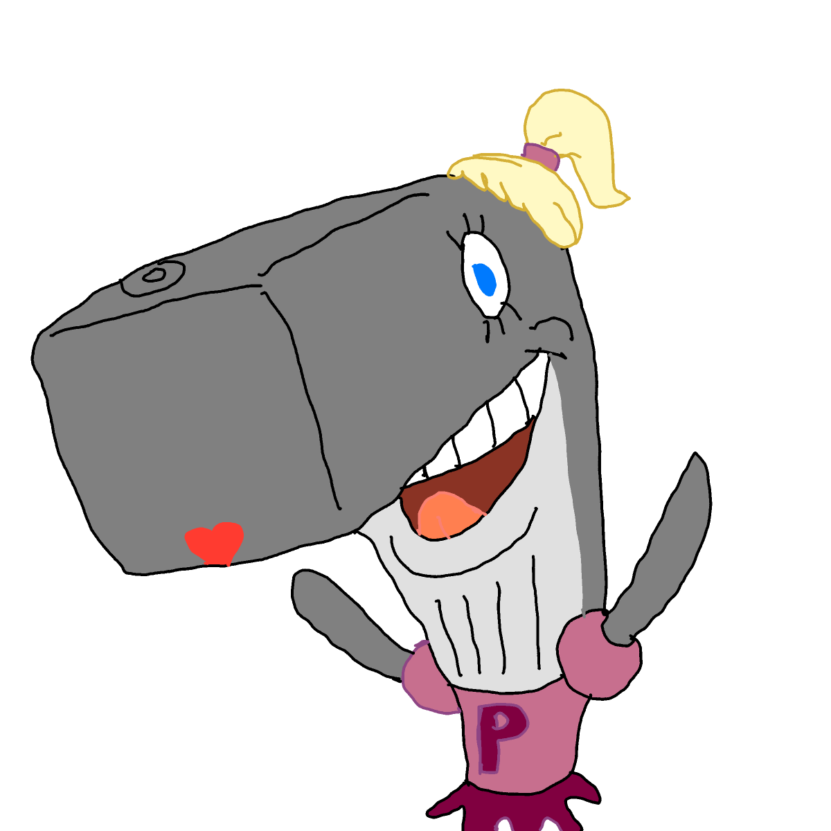 Pearl Krabs drawing by Guardianoflives