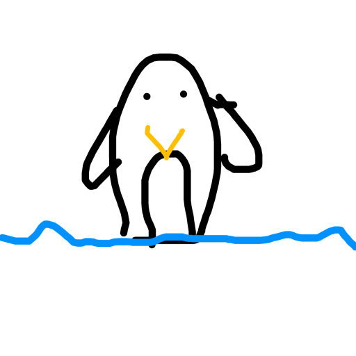 Penguin drawing by rare-dark-spire