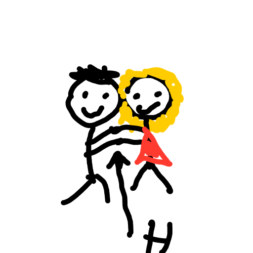 Hug drawing by Almog