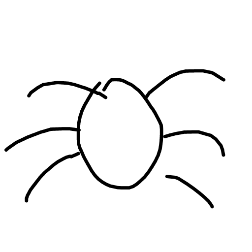 Tarantula drawing by bia