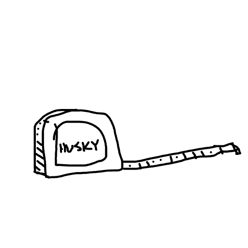 Tape Measure drawing by drewbenruben