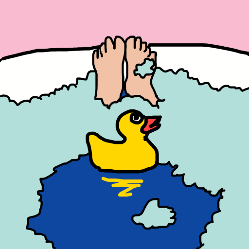 Rubber Duck drawing by knoxy
