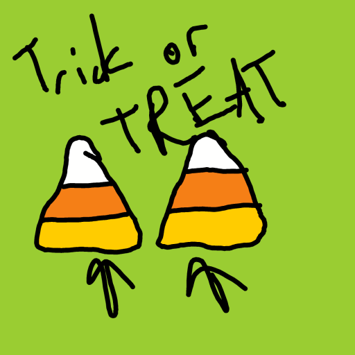 Candy Corn drawing by ismael