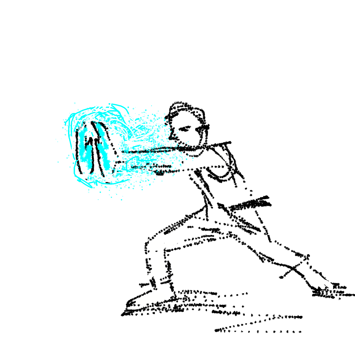 Hadouken drawing by koko_b_where