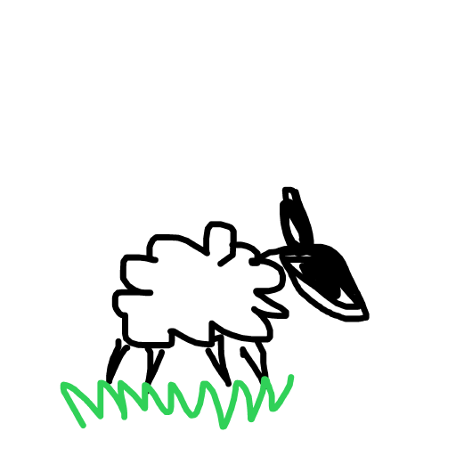Sheep drawing by wise-epic-port