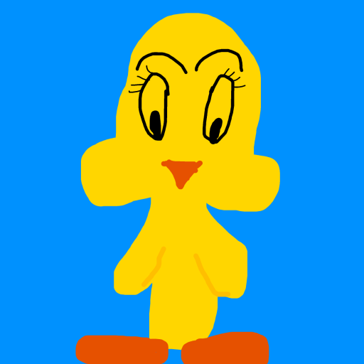 Tweety drawing by countnicula