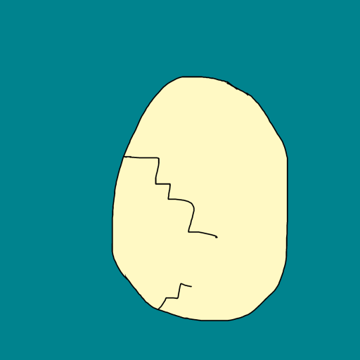 Egg drawing by krissywissy