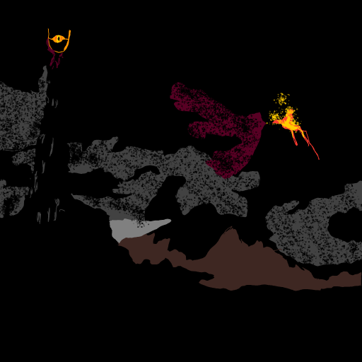 Mordor drawing by Guardianoflives