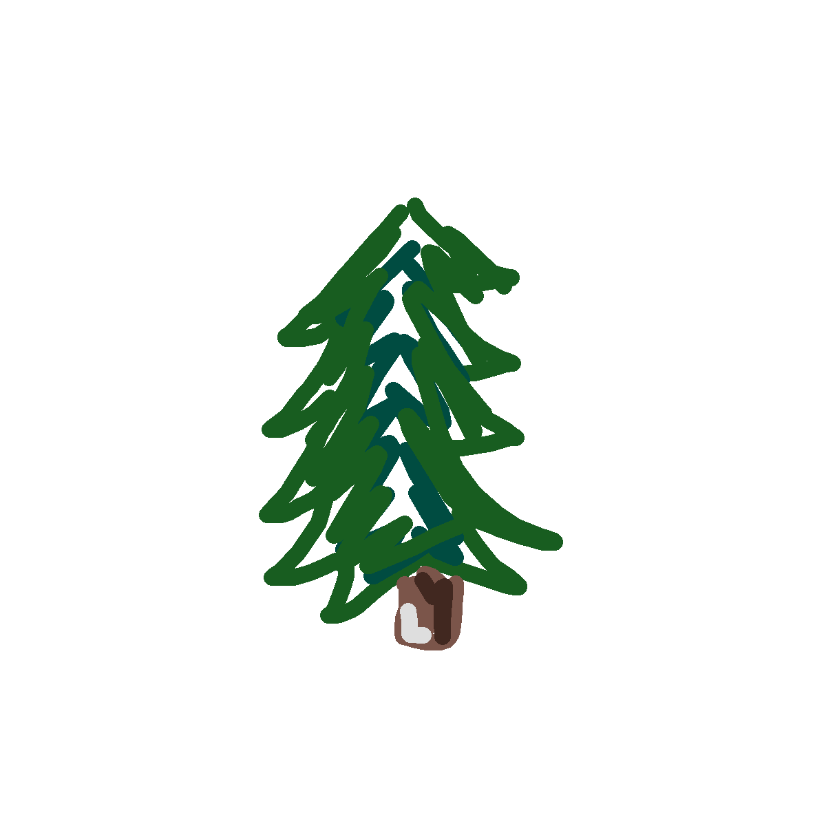 Pine Tree drawing by star-great-expert