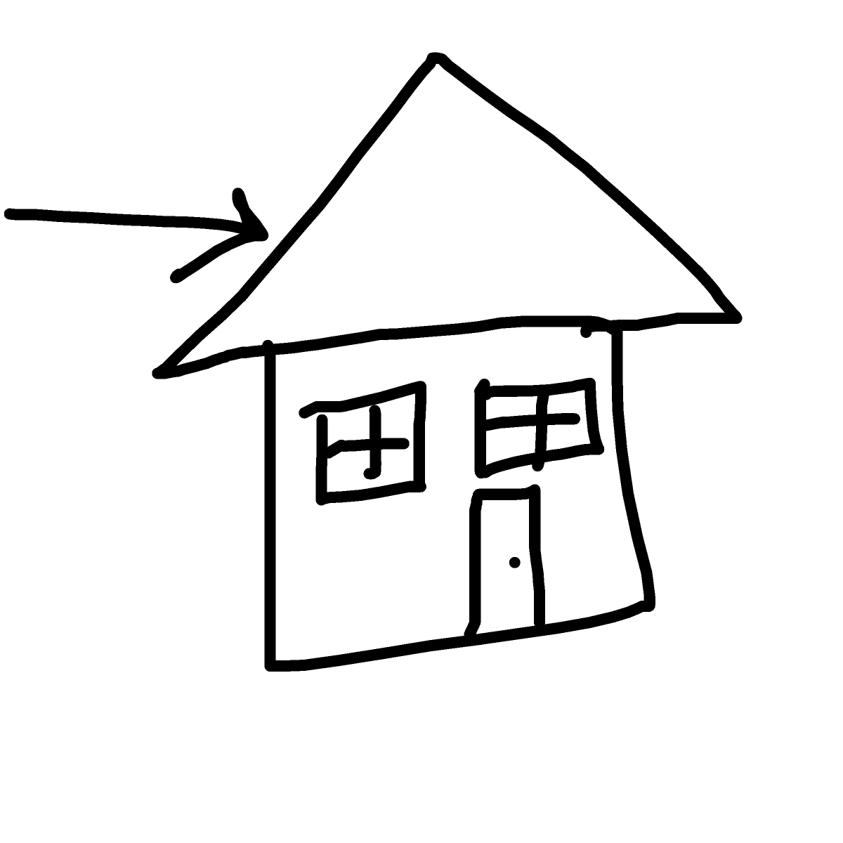 Roof drawing by hatben
