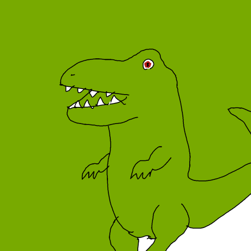 T-Rex drawing by SodaNight