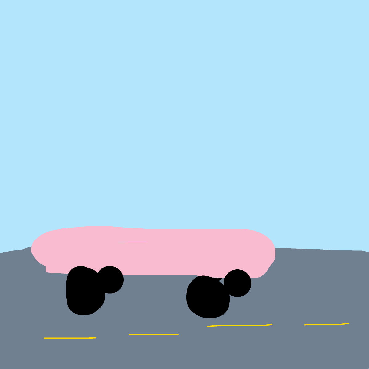 Skateboard drawing by oxox