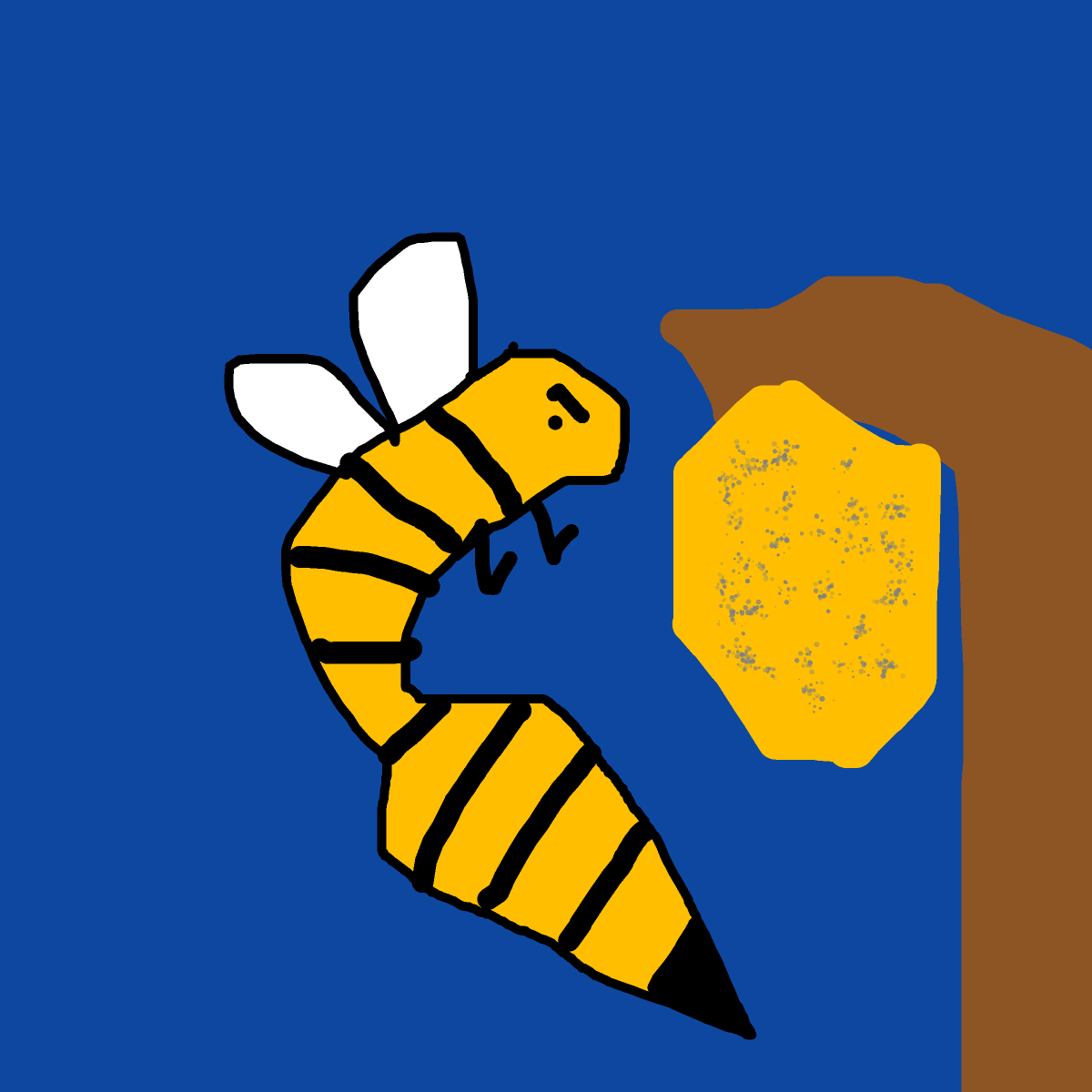 Wasp drawing by draw-yo-mama