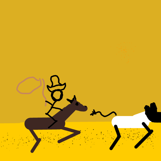 Ring Toss drawing by Rare Hooty