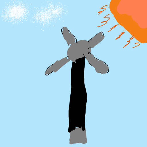 Windmill drawing by last-swift-site